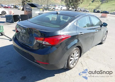 2016 Hyundai Elantra Se z USA, uszkodzony, nr VIN 5NPDH4AEXGH662838